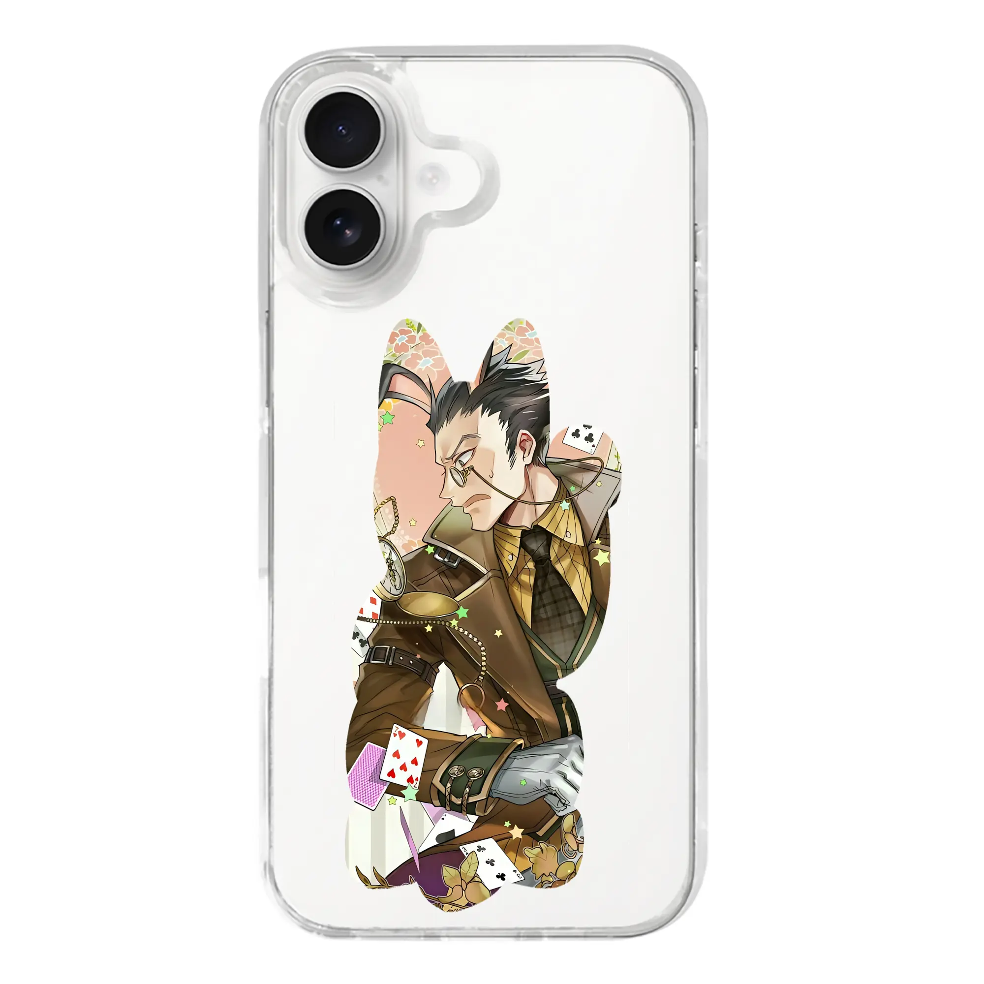 ハンター×ハンター グッズ レオリオ＝パラディナイト - iPhone 17シリーズ 透明スマホケース – 薄型・耐衝撃・精密フィット保護カバー